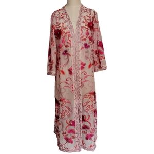 Soft Surroundings Palisade kimono topper size small